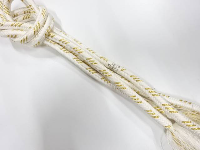 未使用品　正絹　手組帯締め【着】【和装小物】
