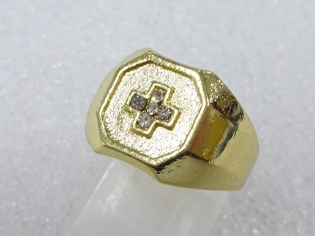 クリスタル　指輪(10号)【中古】【着】【アクセサリー】 net-shinei-14883429 Kimono-Shinei 2号店 パッケージ画像
