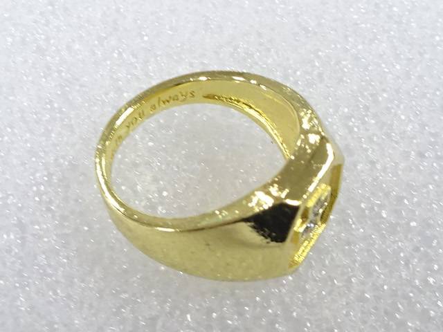 クリスタル　指輪(10号)【中古】【着】【アクセサリー】 net-shinei-14883429 Kimono-Shinei 2号店 サンプル画像3