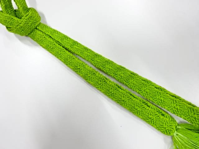 正絹　手組帯締め【中古】【着】【和装小物】