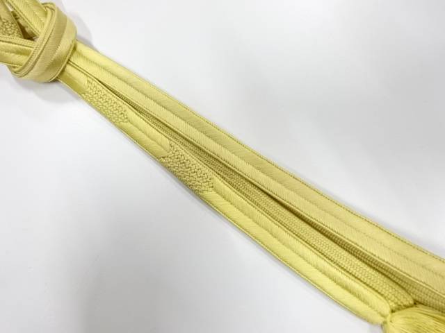 和服配饰 - 正絹　手組帯締め【中古】【着】【和装小物】