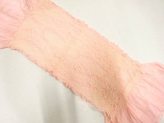 正絹　絞り　帯揚げ【中古】【着】【和装小物】