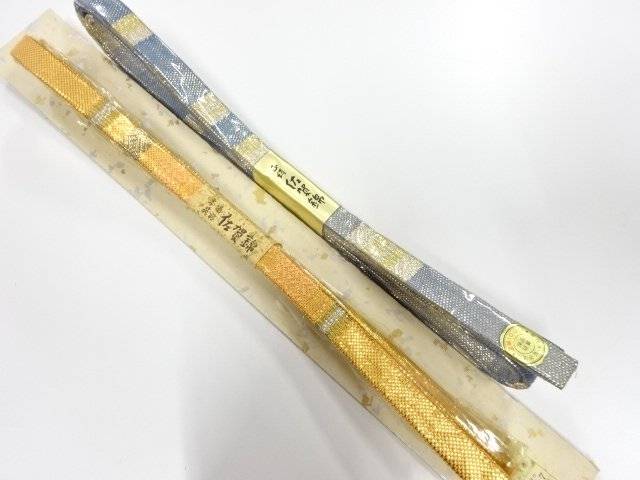 Rakuten - 未使用品　正絹　佐賀錦　帯締め　2本セット【着】【和装小物】