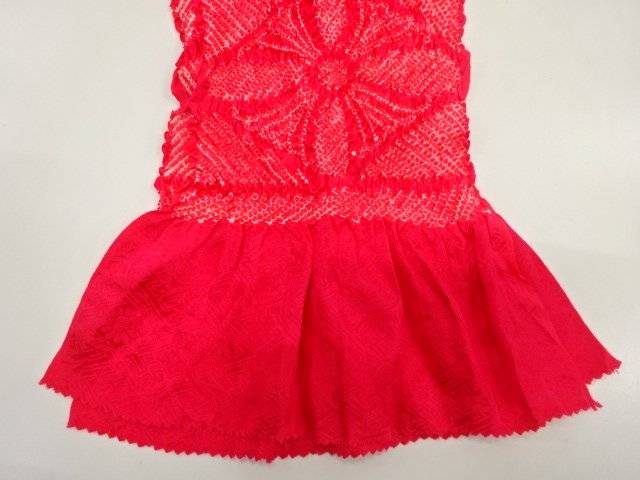 Kimono-Shinei 2号店の正絹　絞り　帯揚げ【中古】【着】【和装小物】｜アングル3