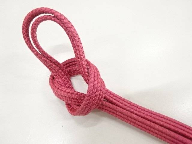 正絹　手組帯締め【中古】【着】【和装小物】