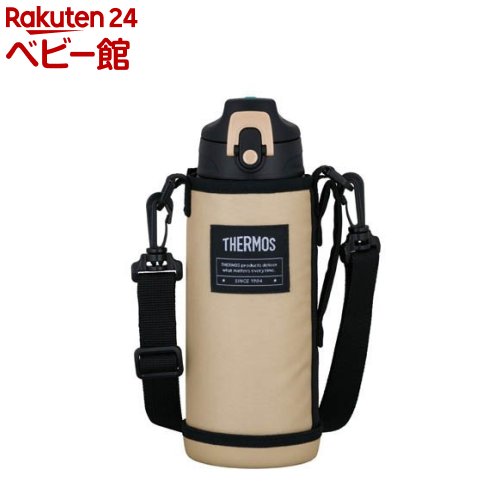 サーモス 真空断熱2ウェイボトル 食洗機対応 0.8L ベージュブラック FJJ-802WF BEBK(1個)【サーモス(THERMOS)】