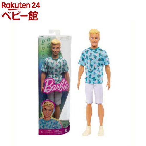 バービー ケン ファッショニスタ ブルーピンクTシャツ 着せ替え人形 HJT10(1体)【バービー(Barbie)】[人形遊び 女の…