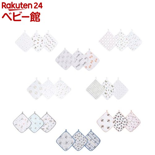 お店TOP＞ヘルスケア・衛生用品＞その他＞aden + anais ウォッシュクロス (3枚)【aden + anais ウォッシュクロスの商品詳細】●赤ちゃんの肌を守る「優しさ」を、大人のバッグにも忍ばせて。●素肌が喜ぶ、3重ガーゼの万能ガーゼハンカチ。●エイデンアンドアネイのウォッシュクロス●「赤ちゃんの敏感な肌を守るクオリティ」で実現した、極上の肌触りと吸水性にあります。●出産準備の「沐浴ガーゼ」としてはもちろん、大人の女性の「タオルハンカチ」としても。●一度使うと手放せない、ふんわり柔らかな一枚です。★For Baby●赤ちゃんの「安心」として●沐浴から保育園まで。ママの必須アイテム。●デリケートな肌を洗う「ボディタオル」や、お口拭き・よだれ拭きとして。●厚手(3枚重ね)でへたりにくく、水分をたっぷり吸収します。●ループが付いているので、保育園や幼稚園の「手拭きタオル」としても、入園準備の定番品です。★Use 2：For You●大人の「タオルハンカチ」として●バッグに一枚。汗ばむ季節も、手洗い後も心地よく。●「パイル地のタオルはかさばるけれど、薄いハンカチでは頼りない」●そんなオトナにおすすめなのが、このウォッシュクロスです。●抜群の吸水力：3枚重ねのモスリンコットンが、手洗いの水分や汗を瞬時に吸収。肌にそっと当てるだけで拭き取れます。●ずっと清潔：通気性が良いため、濡れたままバッグに入れても蒸れにくく、すぐに乾きます。●どこでもフック：ループ付きなので、オフィスの洗面所やジム、旅行先のフックに掛けて使えます。自分専用の手拭きとして衛生的です。★Use 3：Secret Tip●実は「キッチン」でも実力派●お皿拭きやグラス磨きに。知る人ぞ知る活用術。●使い古した後や、ギフトで余った時はぜひキッチンで使ってみてください。●「キッチンクロス」としても活用できます。●繊維の毛羽立ち(ケバ)が少ないため、グラスや食器をピカピカに拭き上げることが可能。吸水性が高いので、洗った食器の水切りマットや、台拭きとしても非常に優秀です。【注意事項】★取扱方法・摩擦(特に湿った状態での摩擦)や、汗や雨等で濡れた時は他の衣類等に色落ち・色移りする事がありますのでご注意ください。・ご使用の前に一度、洗濯することをおすすめします。・プリント製品の場合は、合成皮革の製品に大変移り易い性質があります。・お取り扱いには十分ご注意ください。【原産国】中国【ブランド】エイデンアンドアネイ(aden+anais)【発売元、製造元、輸入元又は販売元】ダッドウェイリニューアルに伴い、パッケージ・内容等予告なく変更する場合がございます。予めご了承ください。ダッドウェイ222-0033 神奈川県横浜市港北区新横浜2-15-12-広告文責：楽天グループ株式会社電話：050-5306-1825[その他/ブランド：エイデンアンドアネイ(aden+anais)/]