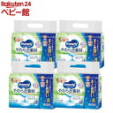 【4/19 10:00~4/21 9:59 エントリーでP7倍】ムーニー おしりふき やわらか素材 詰替(76枚*8個入*4袋)【ムーニー】