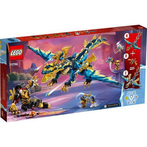レゴ(LEGO) ニンジャゴー エレメントドラゴン vs. インペリアルメカスーツ 71796(1セット)【レゴ(LEGO)】[おもちゃ 玩具 男の子 女の子 子供 8歳 9歳 10歳] 3