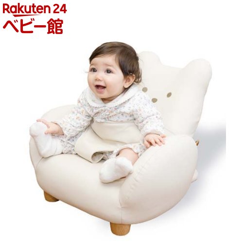テディハグ プティ オフホワイト(1個)【People(ピープル)】[ピープル 椅子 バウンサー 出産祝い]のサムネイル