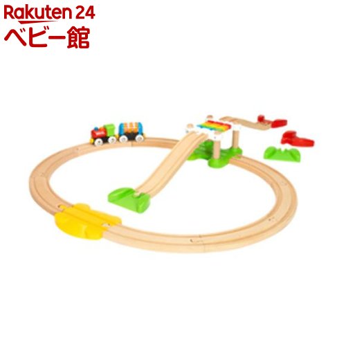 マイファースト ビギナーセットワゴン つり橋(1セット)【ブリオ(Brio)】[木のおもちゃ 遊具]