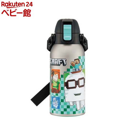 お店TOP＞ベビー用食事用品＞その他＞水筒 直飲みステンレス保冷ボトル 600ml マインクラフト 26 STCH6 (1個)【水筒 直飲みステンレス保冷ボトル 600ml マインクラフト 26 STCH6の商品詳細】●ワンプッシュでサッと直飲み！持ち運び便利なステンレスボトル●簡単ワンプッシュでオープン、直飲みできる保冷専用タイプ●キャップロック設計で飲む時も安心、誤作動防止機能付き●氷が入れやすいワイド口径＆見つけやすいカラーパッキン●ショルダーベルト付きで持ち運びラクラク、ネームプレート＆名前シール付き【規格概要】内びん・口がね：ステンレス鋼、胴部：ステンレス鋼(アクリル樹脂塗装)、キャップ・フタ・ベルト止め具：ポリプロピレン、パッキン・底板：シリコーンゴム、ベルト：ポリエステル【注意事項】・保冷専用となります。熱いものは入れないでください。・自動食器洗浄機・食器乾燥機・冷凍庫・電子レンジは使用しないでください。・掲載画像はあくまでイメージです。実際の商品とは色、柄等が異なる場合がございます。何卒ご了承ください。【発売元、製造元、輸入元又は販売元】スケーターリニューアルに伴い、パッケージ・内容等予告なく変更する場合がございます。予めご了承ください。スケーター630-8520 奈良市杏町216-10742-63-2040広告文責：楽天グループ株式会社電話：050-5306-1825[その他]