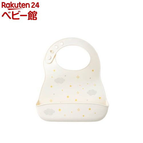 シリコーンビブ ドリーミングスター(1個)【D by DADWAY（ディーバイダッドウェイ）】