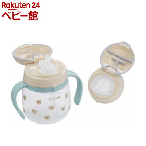 ラクマグ ストロー＆コップはじめてセットRくまさん BE(1セット)【コンビ】のサムネイル