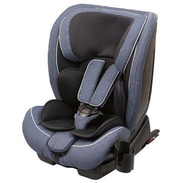 【予約商品 5月6日 入荷予定】ISOFIX 1歳からのハイバックチャイルドジュニアシート ハーネス5点式タイプ デニム(1台)[チャイルドシート ジュニアシート]