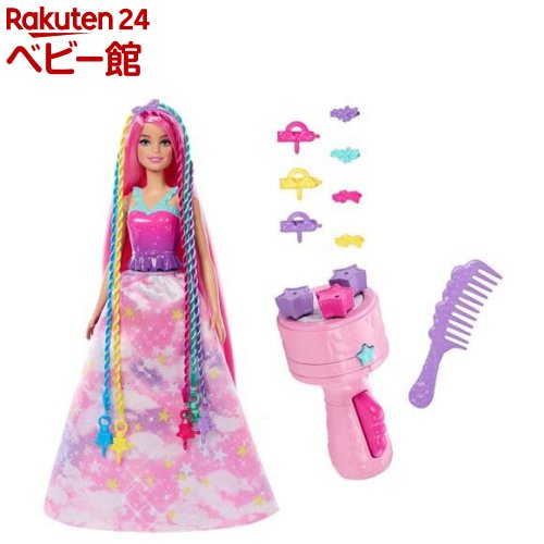 バービー くるくるまわして！かんたんヘアアレンジ(人形・ドールセット) HNJ06(1体)【バービー(Barbie)】[人形遊び 女の子おもちゃ きせかえ ままごと ごっこ]