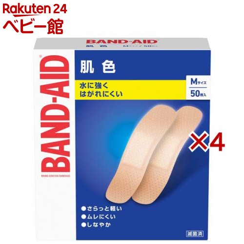 �Х�ɥ����� ȩ�� M������(50������4���å�)�ڥХ�ɥ�����(BAND-AID)��[��Ϲ� �Ф󤽤����� �ɿ� �ߵ�Ȣ �ɺҥ��å�]
