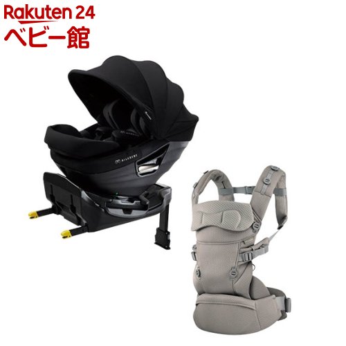お店TOP＞チャイルドシート＞チャイルドシート本体＞クルットスライド オフブラック + ベビーキャリアスリーqd グレー (1セット)【クルットスライド オフブラック + ベビーキャリアスリーqd グレーの商品詳細】★エールベベ クルットスライド F オフブラック BF510A●「ラクノセスライド」はシートがドア側に100mmスライド。楽な姿勢での乗せ降ろしが可能です。赤ちゃんを抱っこしながら片手で操作できる使いやすさは忙しい日常をサポートします。さらにシートをスライドした状態でも左右に約30度ずつ動かすことができ、様々なシーンでの利便性を提供します。●「セパレートISOFIX取付」はシートとベースの分離を実現。ベースのみを取り付けてからシートを組み合わせることで、車内への持ち込みや他の車への付け替えも簡単に行え、取り付けの負担を軽減します。●左右どちらの席に取り付けしても回転操作がしやすい「サイドクルットレバー」を採用。手が届きやすく握りやすい設計は回転操作性が良く、様々な車種やシーンでも便利に使えます。●万が一の事故に備えた「アクティブヘッドクッション」は、追突時に瞬時に作動する作動するヘッドクッション。折りたたまれることで厚みが増しお子さまの頭部を衝撃から守ります。●「セーフティラウンジクッション3」は、新生児期から快適な寝姿勢をサポート。頭部側面60mm、後頭部最大90mm、背面最大100mmの厚みのあるクッションが安全性と乗り心地を両立。頭まわりには衝撃吸収クッションを配備しています。★エールベベ 3WAY ベビーキャリア スリーqd ニュアンスグレー BC112●汗っかきな赤ちゃんのための生地選び吸水速乾性に優れた「クールマックス(R)エコメイド・ファブリック」を立体メッシュ構造にしたオリジナル生地を採用。クールマックス(R)エコメイド・ファブリックは、スポーツウェアなどにも採用される吸水速乾に優れた素材です。抱っこひもで蒸れを感じやすい箇所にオリジナル生地を使用し、汗を吸い上げ、熱を放出することで快適さを保ち、オールシーズン快適にご使用いただけます。※クールマックス(R)(COOLMAX(R))はThe LYCRA Companyの商標です。●3ポイントサポート(1)エアリーショルダー (2)ワイドアシストウエストパッド (3)ラクダキクッションの3点サポートにより、お子さまの重さを分散させながら装着できるラクダキ機能。●重さを分散させるエアリーショルダー肩パッドには凹凸のあるクッションを内蔵。肩への負荷を面ではなく「「点」」で掛かるようにすることで重さを感じにくくなります。また通気性も高いため、装着中の蒸れを軽減します。●腰の形状に沿うワイドアシストウエストパッド幅約285mmのワイドなパッド。腰の形状にしっかりと沿う柔軟性を兼ね備えているので腰への負担を軽減します。●肩腰への負担を軽減するラクダキクッションお子さまを下から支えるラクダキクッションを装備。柔らかさとしっかりとした形状を両立した発泡ウレタン製のクッションにより、ママパパの肩腰への負担を軽減。装着時のお子さまの抱き上げにも活躍します。●3 WAYの抱き方対面抱っこ、前向き抱っこ、おんぶの3通りの抱き方で使用できます。シーンや目的によって抱き方を変えることができます。【セット詳細】エールベベ クルットスライド F オフブラック BF510A：1個エールベベ 3WAY ベビーキャリア スリーqd ニュアンスグレー BC112：1個【規格概要】★エールベベ クルットスライド F オフブラック BF510A・対象・身長：後向き：身長40cm〜87cmまで前向き：身長76cm〜105cmまで※お子さまの身長が76cm以上、かつ月齢が15ヶ月を超えるまで前向きでは使用できません。・体重：※体重が17kgを超えるお子さまには使用できません。・年齢：新生児〜4才頃・本体について・製品サイズ：H540×W440×D650mm(ヘッドレストを最も下げ、リクライニング1段目、サポートレッグ収納時、日よけを除いた状態)・パッケージサイズ：H630×W450×D680mm・カラー：オフブラック BF510A・チャイルドシートの使用タイプ：ベビーシート、チャイルドシート・チャイルドシートの種類：回転式・リクライニング：有(リクライニング：5段階)※後向き使用時はお子さまの身長が60cmを超えたらリクライングができます。・ドリンクホルダー：無・サンシェード：有・取付方法：ISOFIX取付専用・洗濯について：洗濯可能／シートカバー※必ず弱水流モード等で洗濯ネットを使用して下さい。乾燥機は使用できません。・発売年月日：2024／10／18・型番：BF510A・安全基準・規格：UN(ECE)R129／03・認証番号：E4 030299・その他・製品重量約16.2kg(日除けを除く)・ヘッドレスト高さ調節：8段階・梱包内容：本体×1、日よけ×1、フィックスガイド×2、製品登録のご案内×1、クイックスタートガイド×1※取扱説明書は付属されていません。・素材本体材質：ポリプロピレン、ポリアミド、ポリアセタール、ABS等本体カバー：ポリエステル、ウレタンフォーム等本体クッション：ポリプロピレン、ウレタン等・メーカー保証情報・メーカー保証：有・メーカー保証期間：お買い上げ日より4年間(レシート等、購入日の証明となるものが必要です)★エールベベ 3WAY ベビーキャリア スリーqd ニュアンスグレー BC112・使用条件・対面抱っこ：生後14日(体重3.2kg)-24ヶ月(体重13kg) ※生後14日-1ヶ月まではSGマーク制度の対象外です。・前向き抱っこ：首すわり完了後の5ヶ月-24ヶ月(13kg以下)・おんぶ：6ヶ月-36ヶ月(15kg以下)・装着する方のウエストサイズの目安：約60-132cmまで(衣服の上から)・2つの安全基準をクリア・SGマーク：安全基準・製品認証・事故賠償が一体となった日本の安全基準・EN基準：ヨーロッパ連合(EU)地域で適用される安全基準・製品サイズ・H520×W490×D100(mm)・製品重量・約750g(フード、クッション含む)・製品材質・本体カバー、フード、ベルト：ポリエステル100％・クッション：発砲ポリウレタン・メーカー保証・メーカー保証：有・メーカー保証期間：お買い上げ日より1年間(レシート等、購入日の証明となるものが必要です)【構成品明細】この組合せ商品の商品構成は以下となります。構成する商品の返品及びキャンセル時は以下明細の単価を適用させていただきます。・4973007215400：エールベベ クルットスライド F オフブラック BF510A (1個)×1(個数) 78798円(販売単価)・4973007215615：エールベベ 3WAY ベビーキャリア スリーqd ニュアンスグレー BC112 (1個)×1(個数) 33000円(販売単価)【ブランド】エールベベ(AILEBEBE)【発売元、製造元、輸入元又は販売元】カーメイトリニューアルに伴い、パッケージ・内容等予告なく変更する場合がございます。予めご了承ください。カーメイト171-0051 東京都豊島区長崎5-33-1103-5926-1212広告文責：楽天グループ株式会社電話：050-5306-1825[チャイルドシート本体/ブランド：エールベベ(AILEBEBE)/]