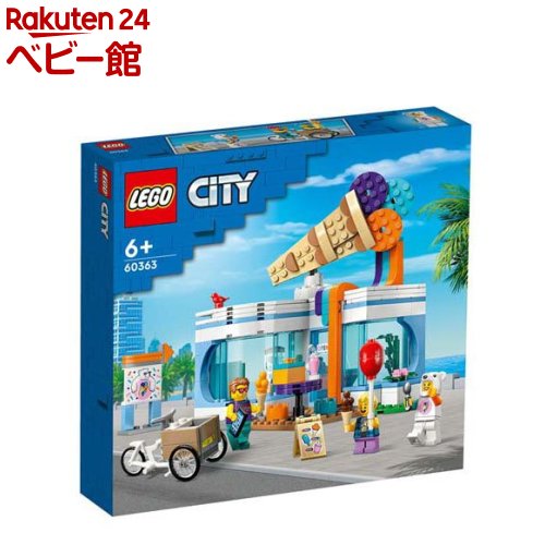 レゴ シティ（売れ筋ランキング） レゴ(LEGO) シティ アイスクリームパーラー 60363(1個)【レゴ(LEGO)】[おもちゃ 玩具 男の子 女の子 子供 5歳 6歳 7歳 8歳]
