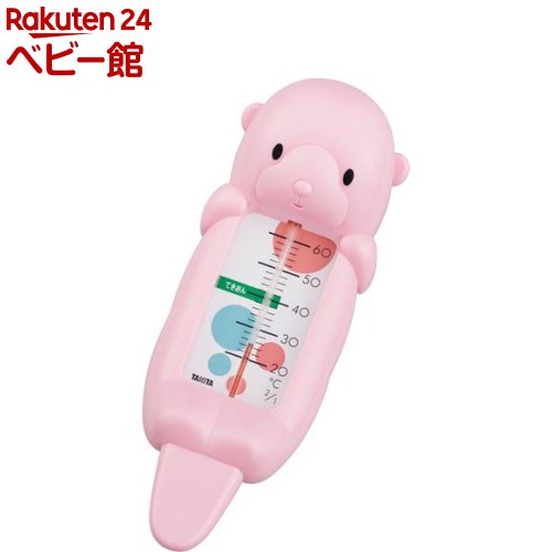 タニタ 湯温計 ラッコちゃん ピンク 5417-PK(1個入) タニタ 湯温計 ラッコちゃん ピンク 5417-PK(1個入)