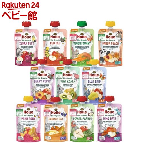 【18日10:00~21日9:59 エントリーで最大7倍】ホレ 有機ベビースムージー(100g×12セット)
