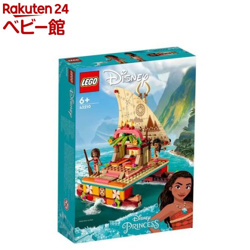 レゴ(LEGO) ディズニープリンセス モアナと冒険のボート 43210(1個)【レゴ(LEGO)】 おもちゃ 玩具 女の子 男の子 子供 5歳 6歳 7歳 8歳