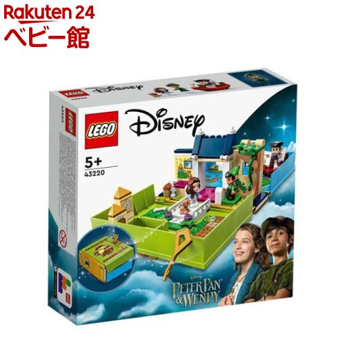 レゴ(LEGO) ディズニー ピーター・パンとウェンディのぼうけんストーリーブック 43220(1セット)【レゴ(LEGO)】[おもちゃ 玩具 女の子 男の子 子供 4歳 5歳 6歳 7歳]のサムネイル