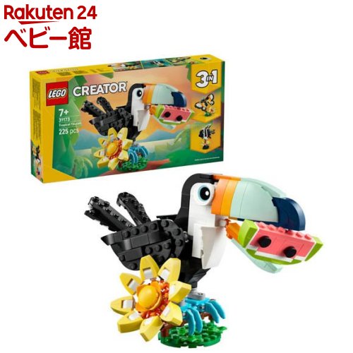 レゴ(LEGO) クリエイター 野生のどうぶつ：トロピカルなオオハシ 31173(1個)【レゴ(LEGO)】のサムネイル
