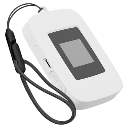 For Rakuten WiFi Pocket Platinum 用 ケース カバー【JIAYJP】Rakuten WiFi Pocket Platinum シリコン ケース 軽量 薄型 滑り止め