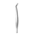 Bodermincer 先曲がりピンセット ピンセット 精密 ピンセット まつ毛 ネイル ピンセット まつ毛 ピンセット 束 カーブタイプ 材質ステンレス 07