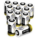CR123A 12個 3Vリチウム電池 1600mAh 電池 PTC保護付き 非充電式バッテリー カメラ マイク 懐中電灯 測光計 バイク 適用