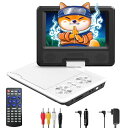 Surfola ポータブルDVDプレーヤー 7.5インチ液晶ディスプレ...(3)