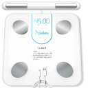 AQielev 体重計 スマホ連動 体組成計 体脂肪率【2025年春 ...(3)