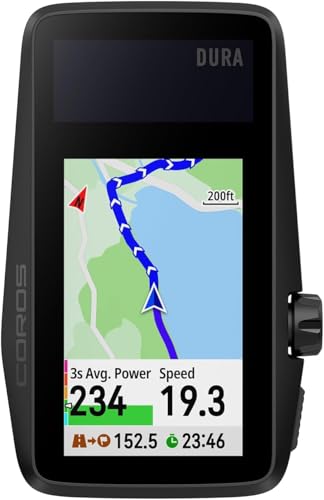 楽天ネットClick Store 楽天市場店COROS（カロス）DURA サイクルコンピュータ GPS サイクリングコンピュータ 2.7インチ ソーラー充電 超長い稼働時間 ナビゲーション地図表示 【日本正規品】
