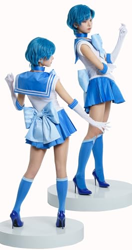 [SINUOMING] 男性 女性用 コスプレ衣装 美少女 水 ハロウィン 制服 全セット コスプレ衣装 衣装 仮装 変装 コスチューム cosplay2022080201