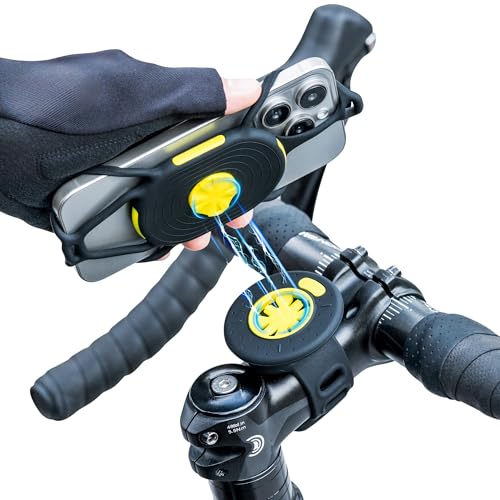 新登場【Bone】Bike Tie Connect Kit 2 Magnetic 自転車 スマホホルダー シリコン 360度回転 GARMIN互..