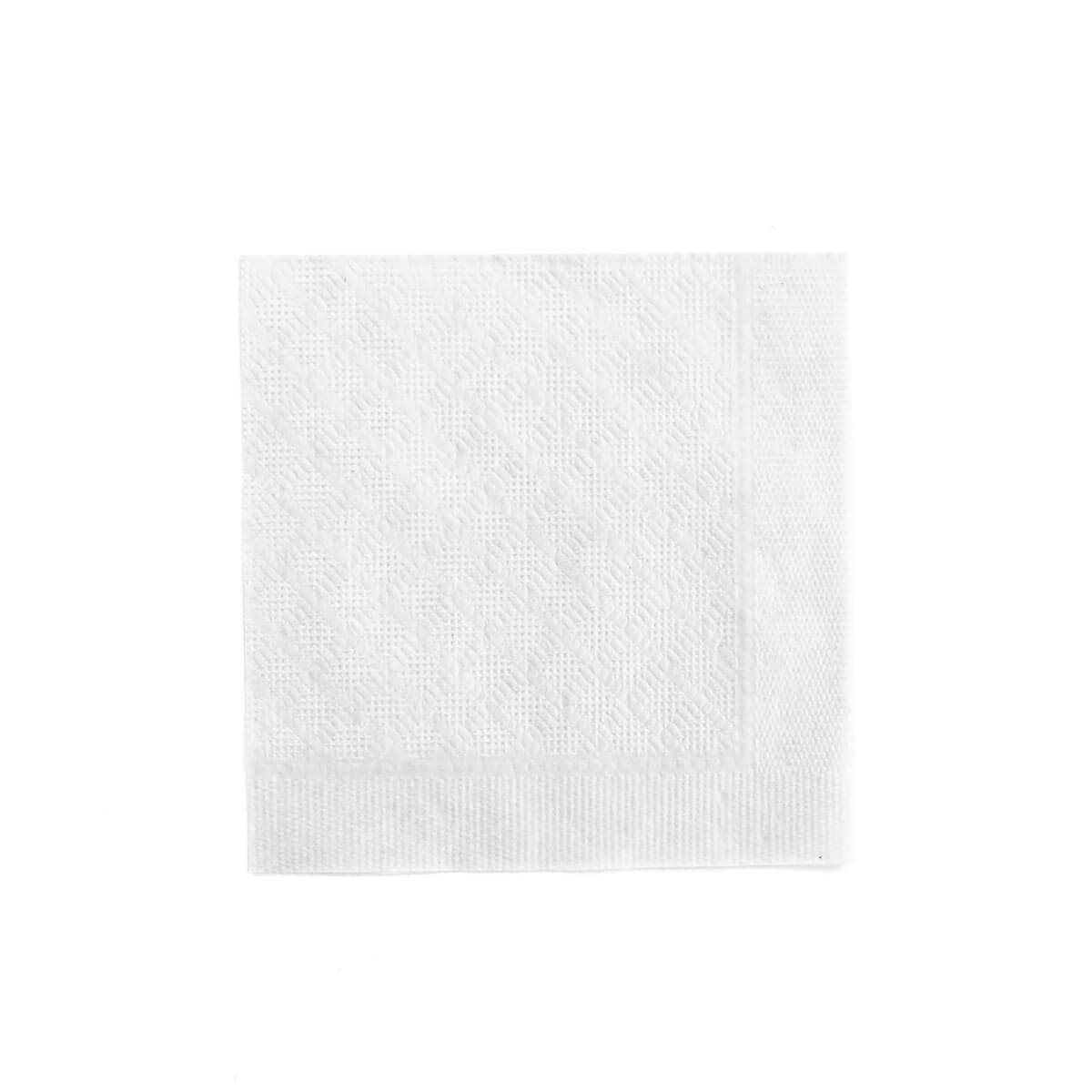 四ツ折 紙ナプキン 白無地 10,000枚