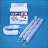 複雑な形にフィットするタイプ（機械などに巻きつける）フランジの漏油など用　油吸着材 サイズ φ6.5×100（cm） 材質ポリプロピレン不織布 重量6kg 入り数20本 用途水に浮く油、給油時や機械から漏れる油の吸着などに 特長複雑な形状の機械などに巻き付けて使います。 フランジ部の漏油箇所やオイルセパレーター内の浮遊油を吸収できます。 フランジの漏油に こちらの送料はB区分ですタフネスオイルブロッターは、自重の10倍以上の吸着力があります。 素材の比重が0.9のため水中に沈みません。 素材のポリプロピレン繊維は、親油性、疎水性に優れています。繊維間に水を含んでも油を 吸着すると水を追い出す「水油置換能力」の特長があります。 連続長繊維からなるスパンボンド不織布であるため、強度面に優れています。 また接着剤を使用していませんので、作業時のベト付き感がありません。 焼却温度は灯油、軽油並の約910℃です。 フランジ部の漏油箇所に。 工作機械の油漏れに。 オイルセパレーター内の浮上油に。