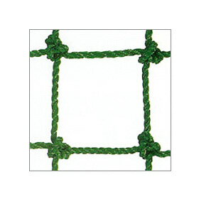 ネットフェンス 25mm目 有結 1m×10m グリーン