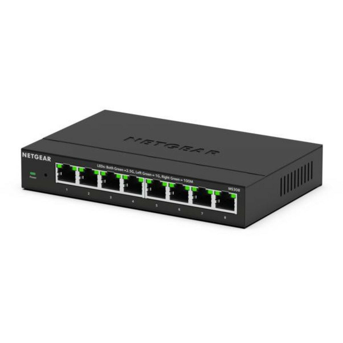 NETGEAR ( ネットギア ) 2.5Gマルチギガ 8ポート アンマネージスイッチ MS308-100JPS