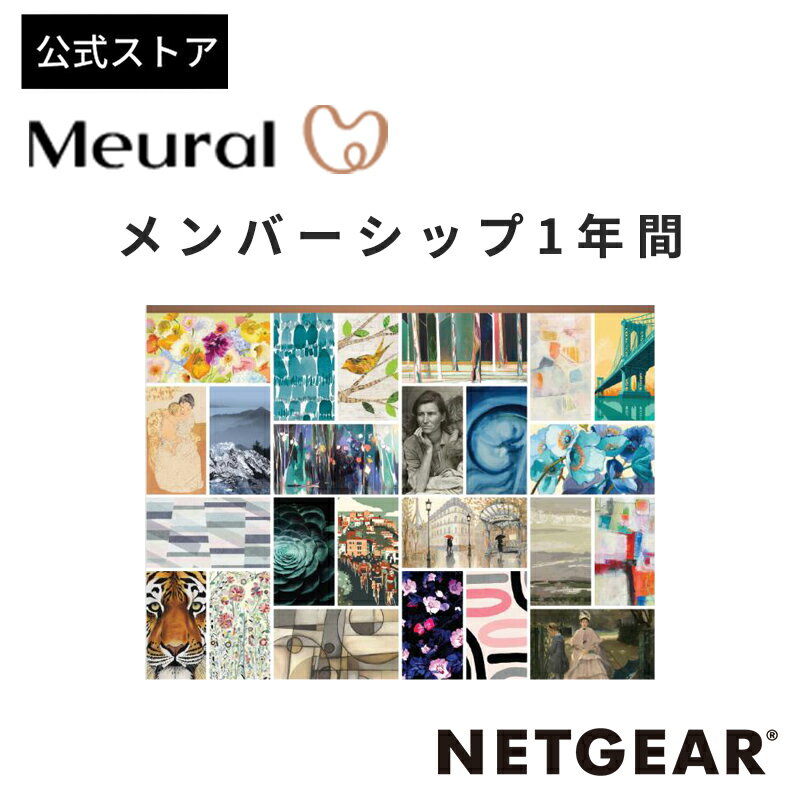 NETGEAR ( ネットギア ) Meural メンバーシップ1年間 MCMYA-10000S