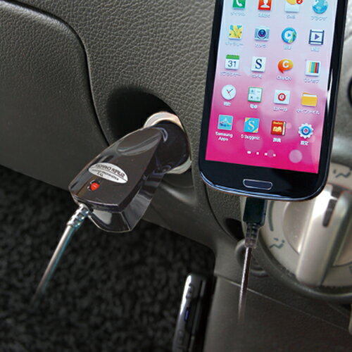 DC���㡼���㡼 2.4A �֥�å���microUSB��(AJ533)