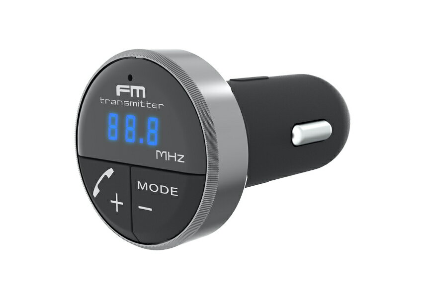 Bluetooth FMトランスミッター フルバンド アンビエントライト付(KD246)