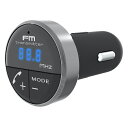 Bluetooth FMトランスミッター フルバンド アンビエントライト付(KD246)(2)