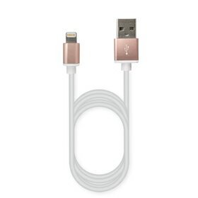 USB充電＆同期ケーブル 1.2mローズゴールド【Lightning】(KL50)