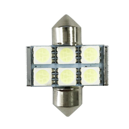 6灯LEDルーム球 ワイド T10×31(NB011)