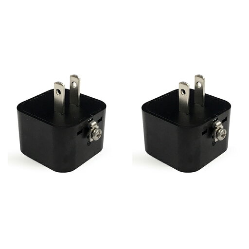国内用マルチ変換プラグB/C/BF/O/O2/B3/SE→A【ブラック】【2個セット】(NTI628) 国内用マルチ変換プラグB/C/BF/O/O2/B3/SE→A【ブラック】【2個セット】(NTI628)