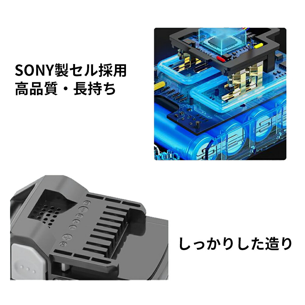 HiKOKI �ϥ��������ʵ졧��Ω������BSL1860B ������6000mAh ����LED�饤����� 18V �ߴ��Хåƥ꡼ �ߴ�����