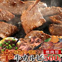 辛味噌タレ漬け牛カルビ（焼肉用）500g C冷凍